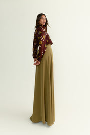 Francesca Blouse Nocturno Burgundy